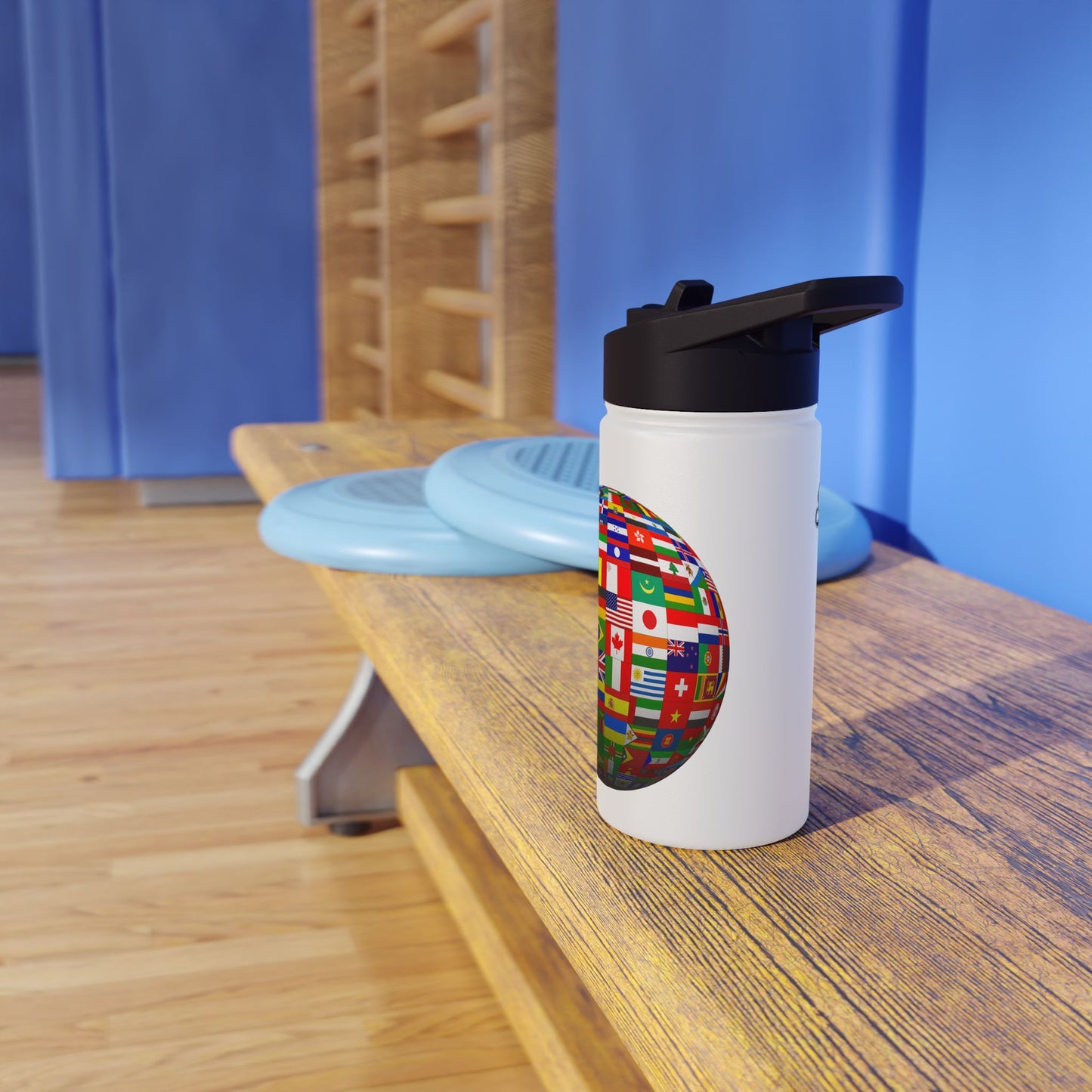 Water Bottle - 12oz, 18oz, 32oz - Strength Knows No Borders