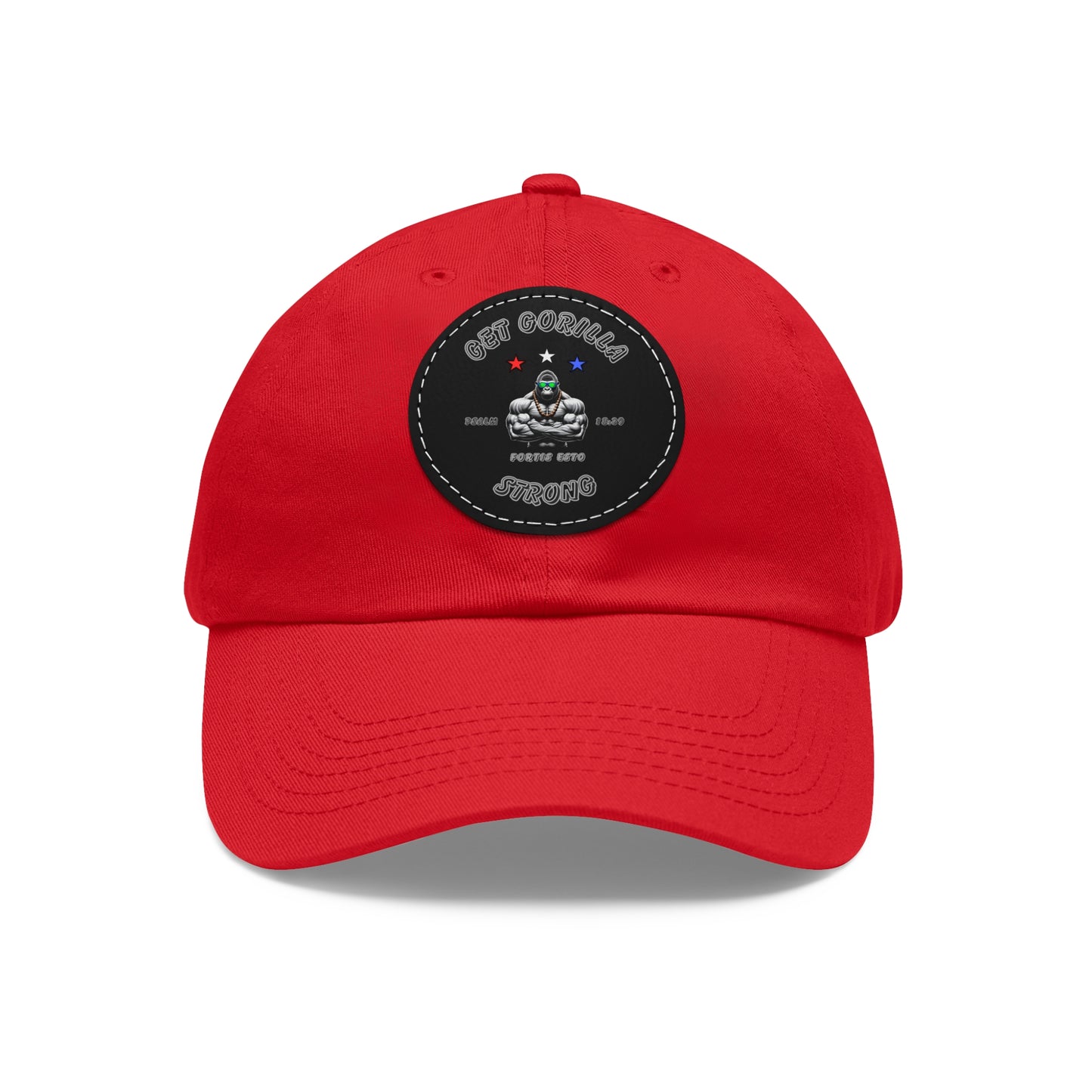 Stylish Dad Hat with Leather Patch