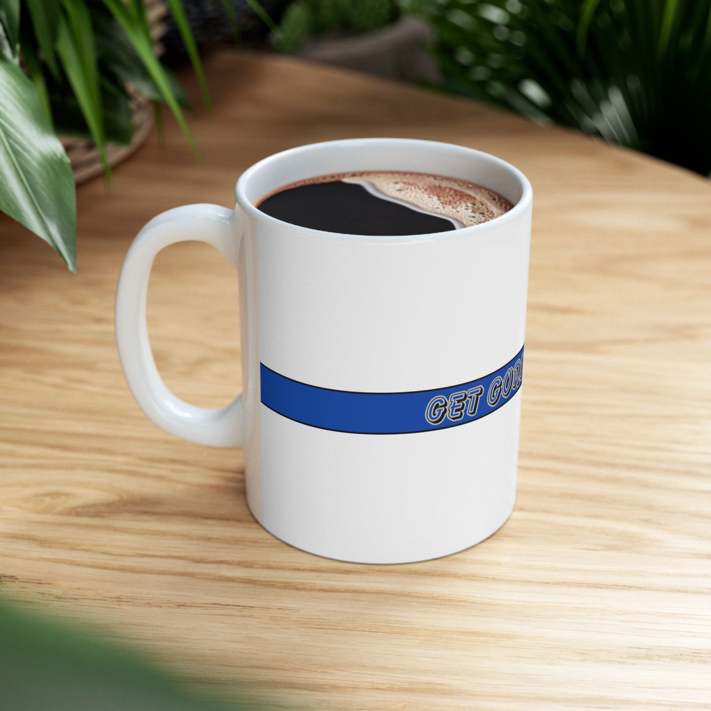Thin Blue Line Mug - Get Gorilla Strong
