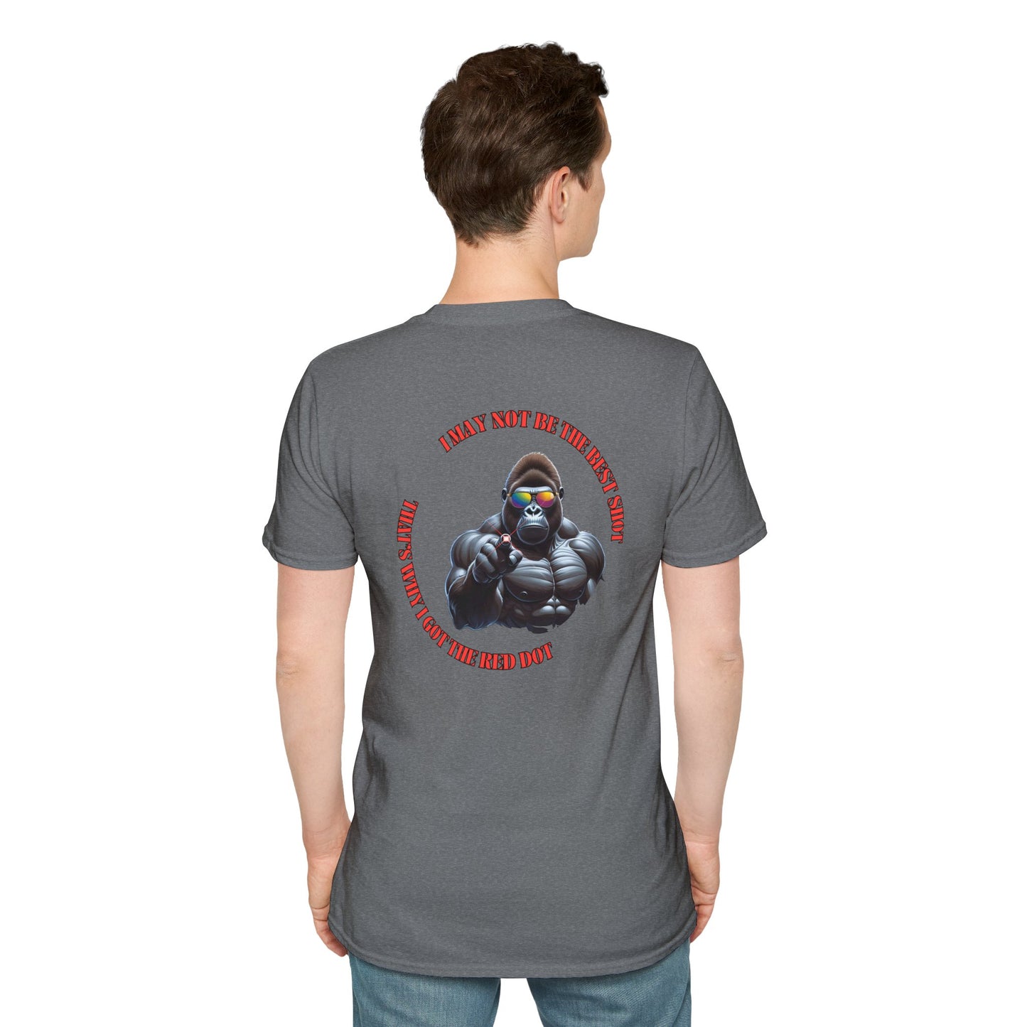 Laser Pointer T-Shirt - Funny - I May Not Be the Best Shot...