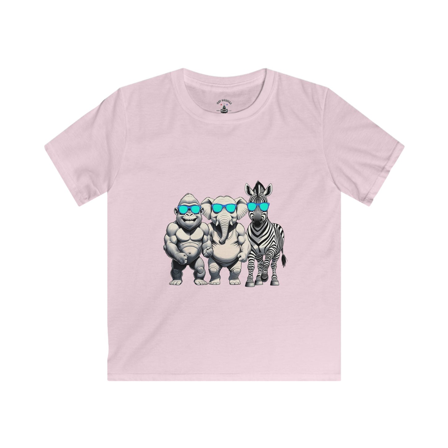 Animal Friends Kids Tee for Boys and Girls
