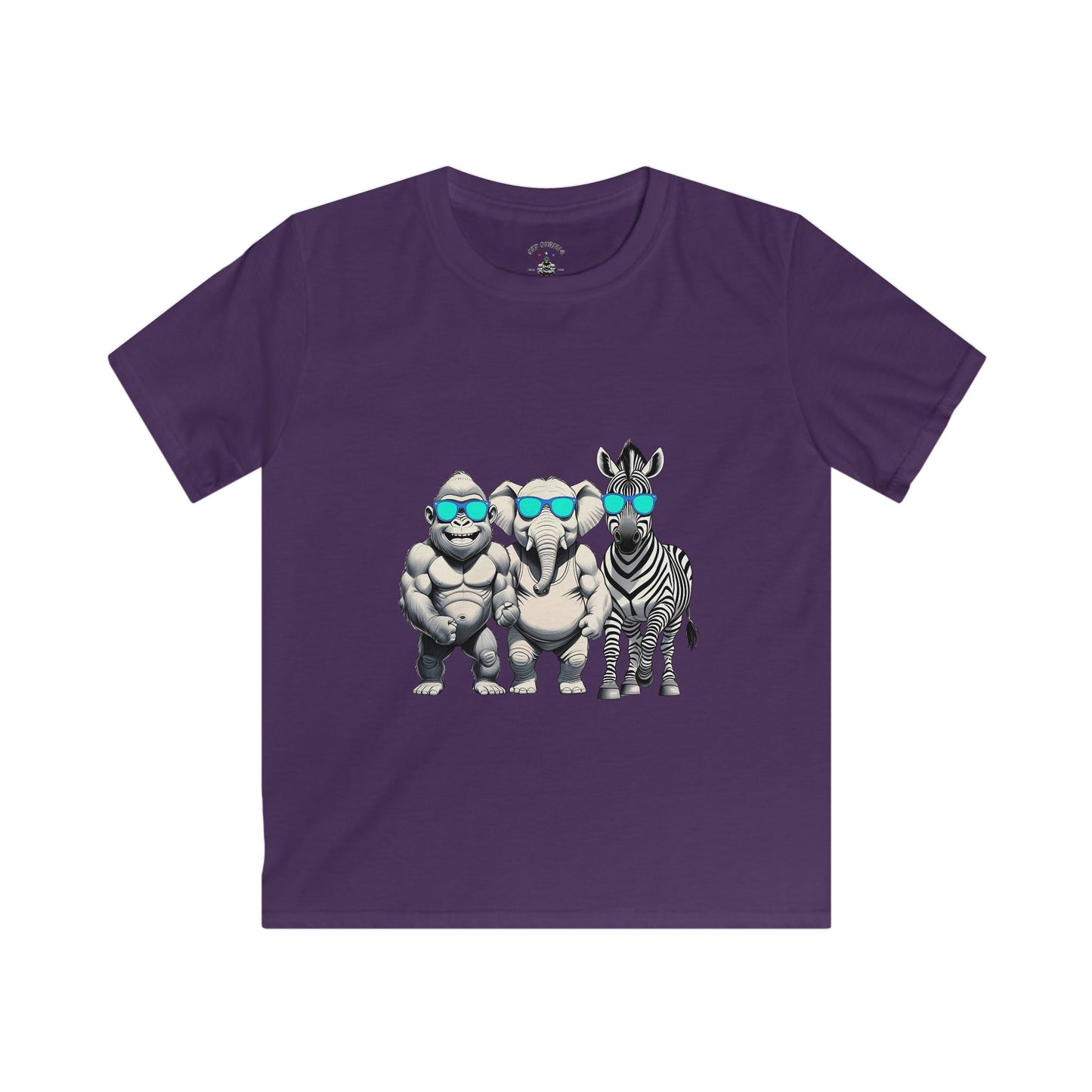 Animal Friends Kids Tee for Boys and Girls