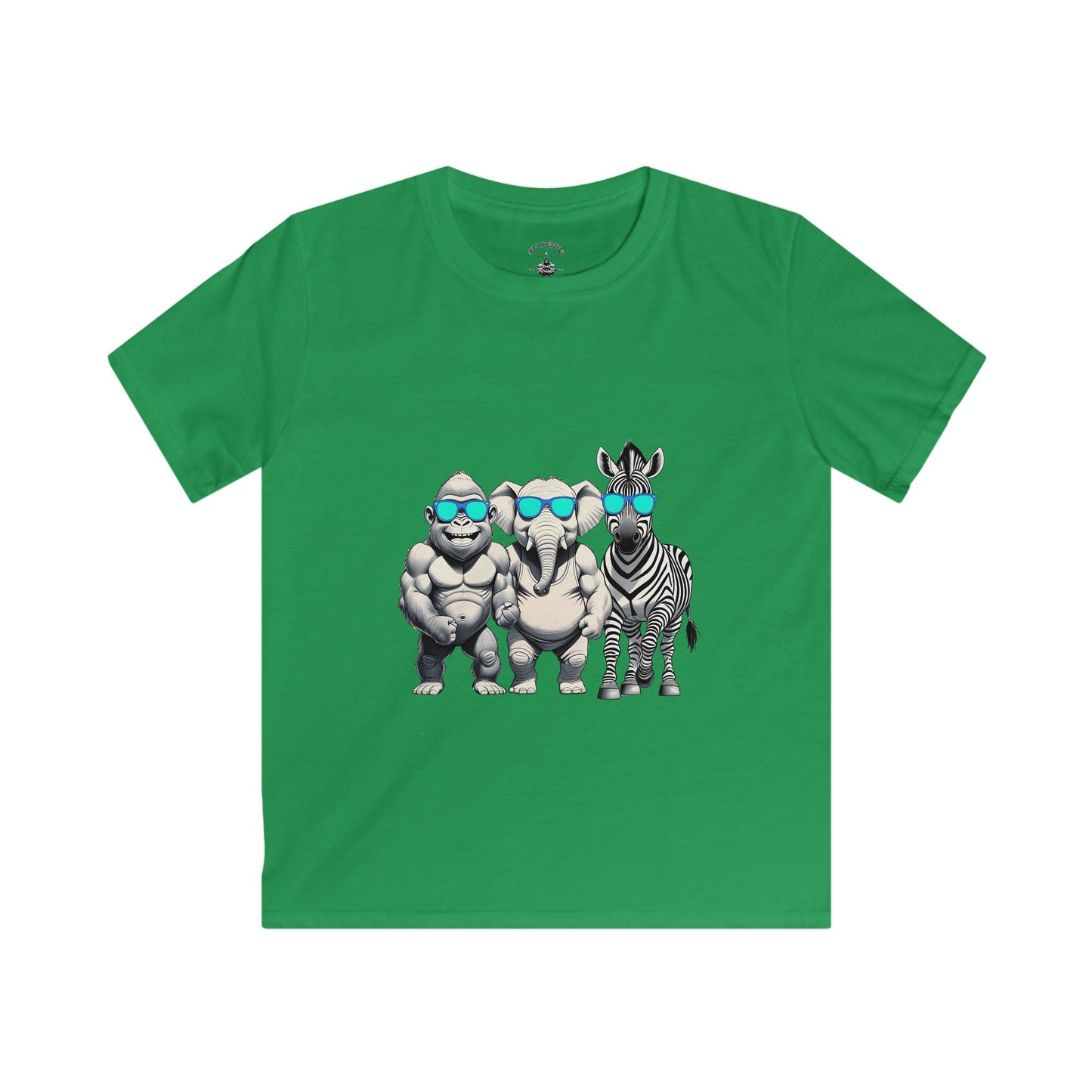 Animal Friends Kids Tee for Boys and Girls