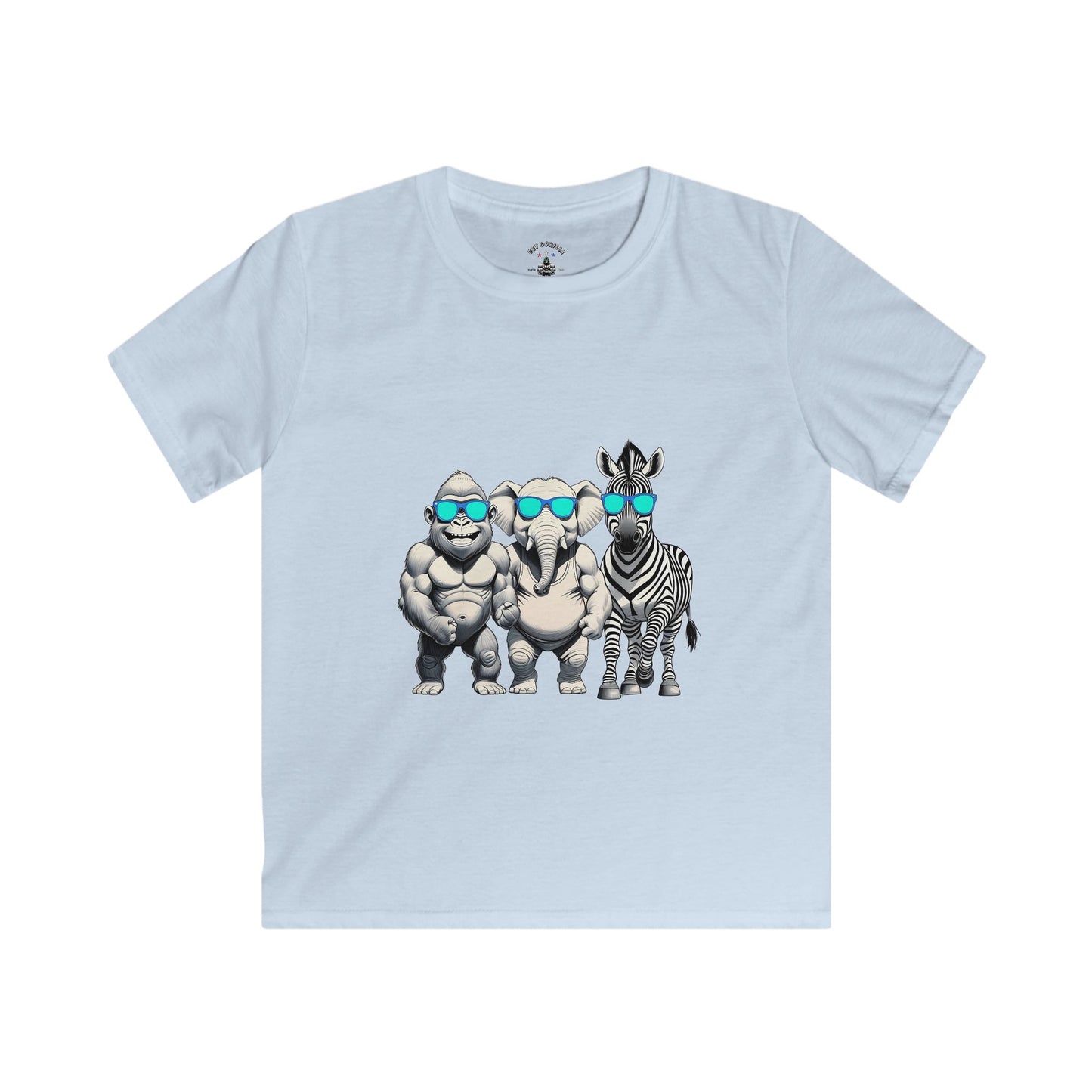 Animal Friends Kids Tee for Boys and Girls