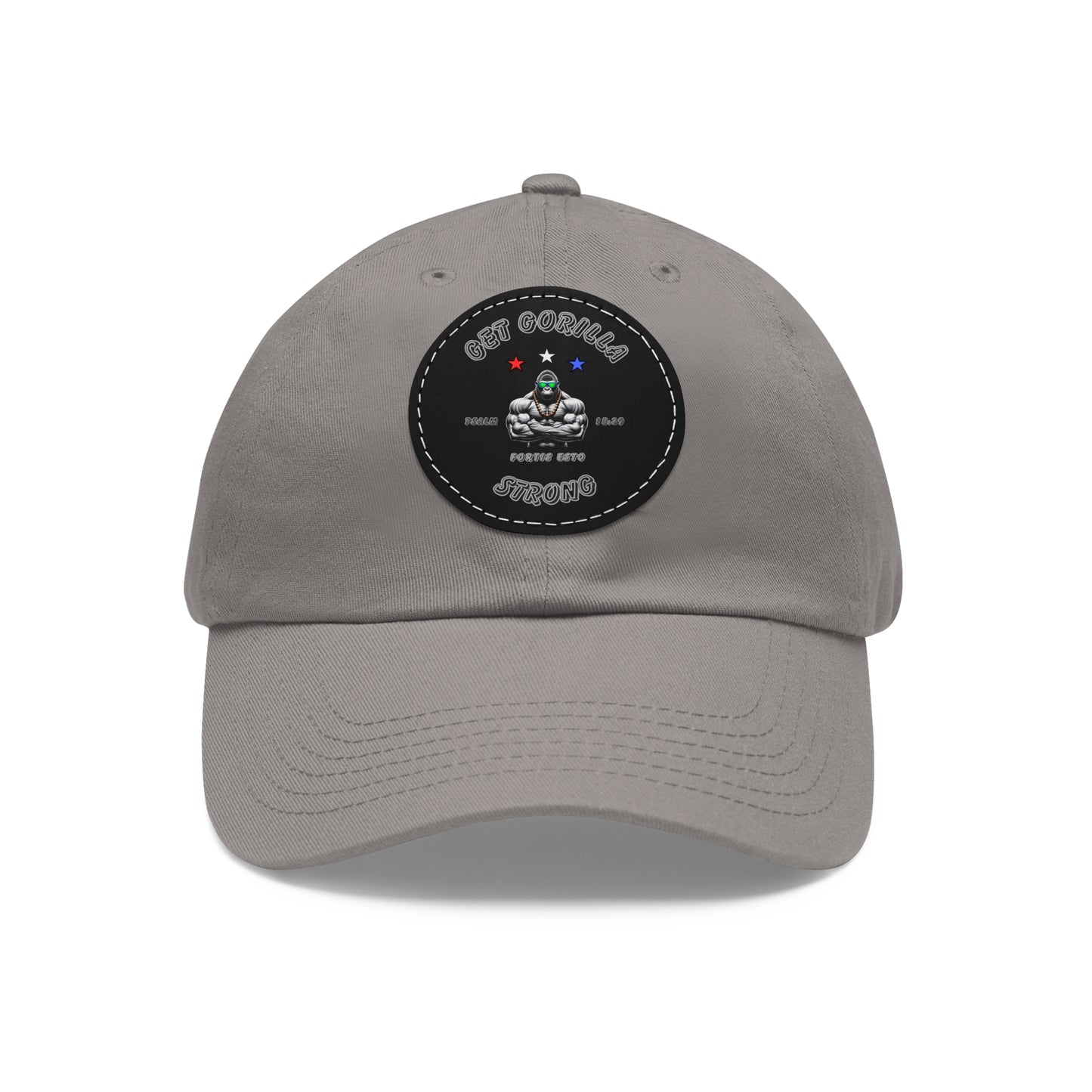 Stylish Dad Hat with Leather Patch