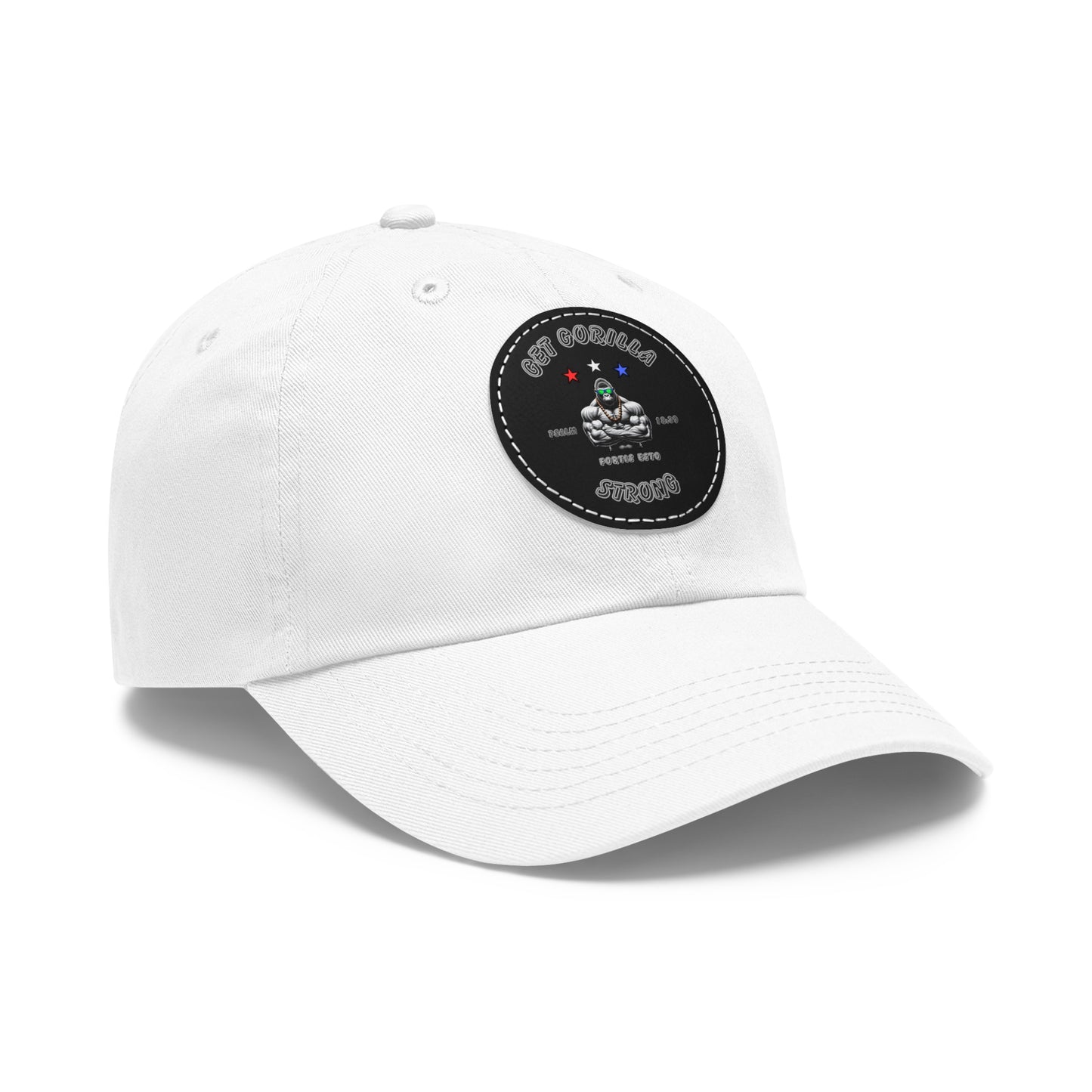 Stylish Dad Hat with Leather Patch