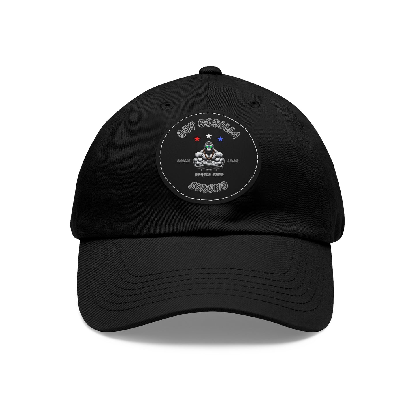 Stylish Dad Hat with Leather Patch