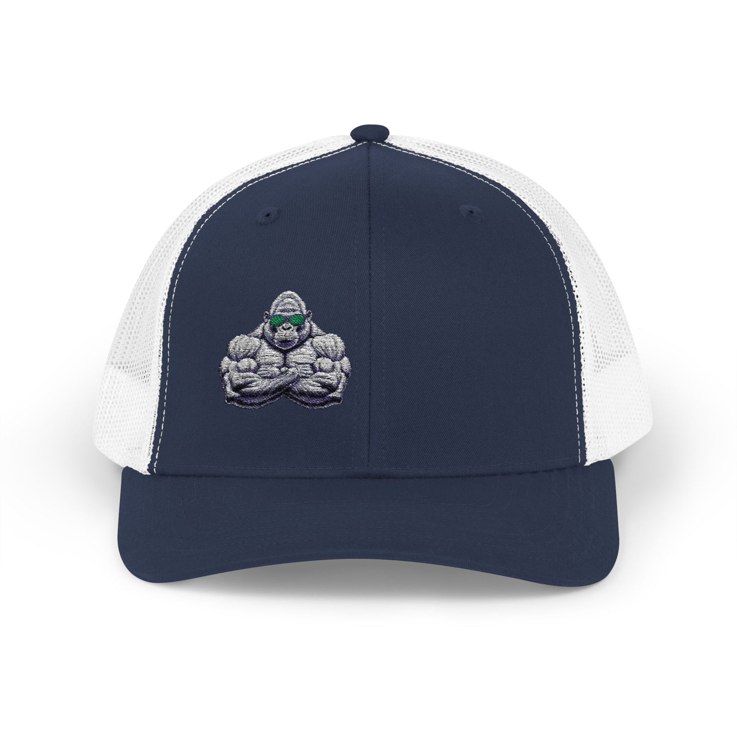 Embroidered Snapback Trucker Cap