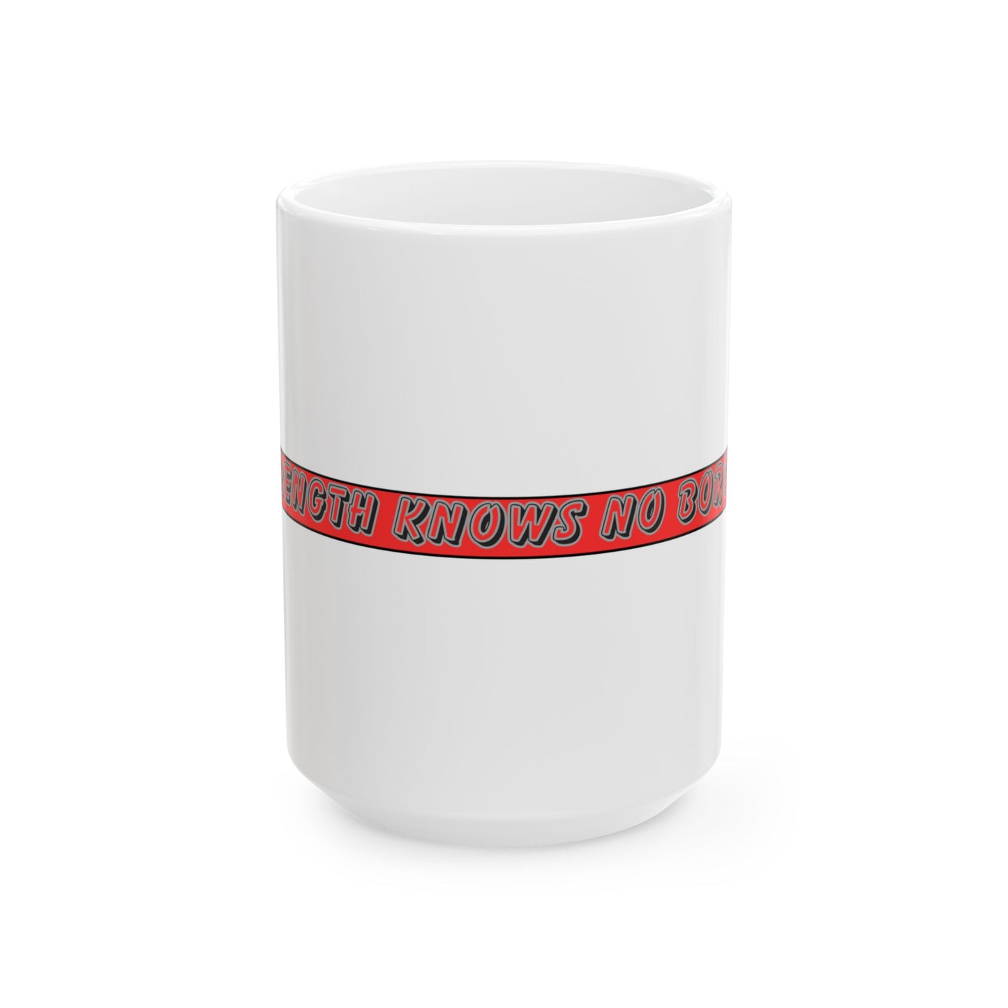 Thin Red Line Mug - Strength Knows No Borders