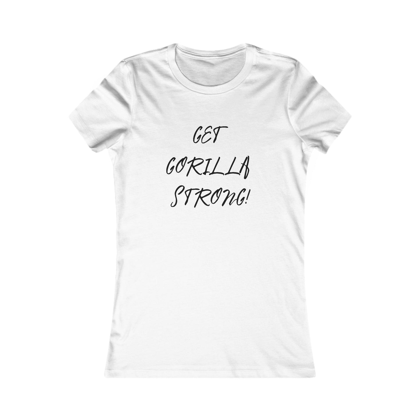Women's Tee - Get Gorilla Strong!