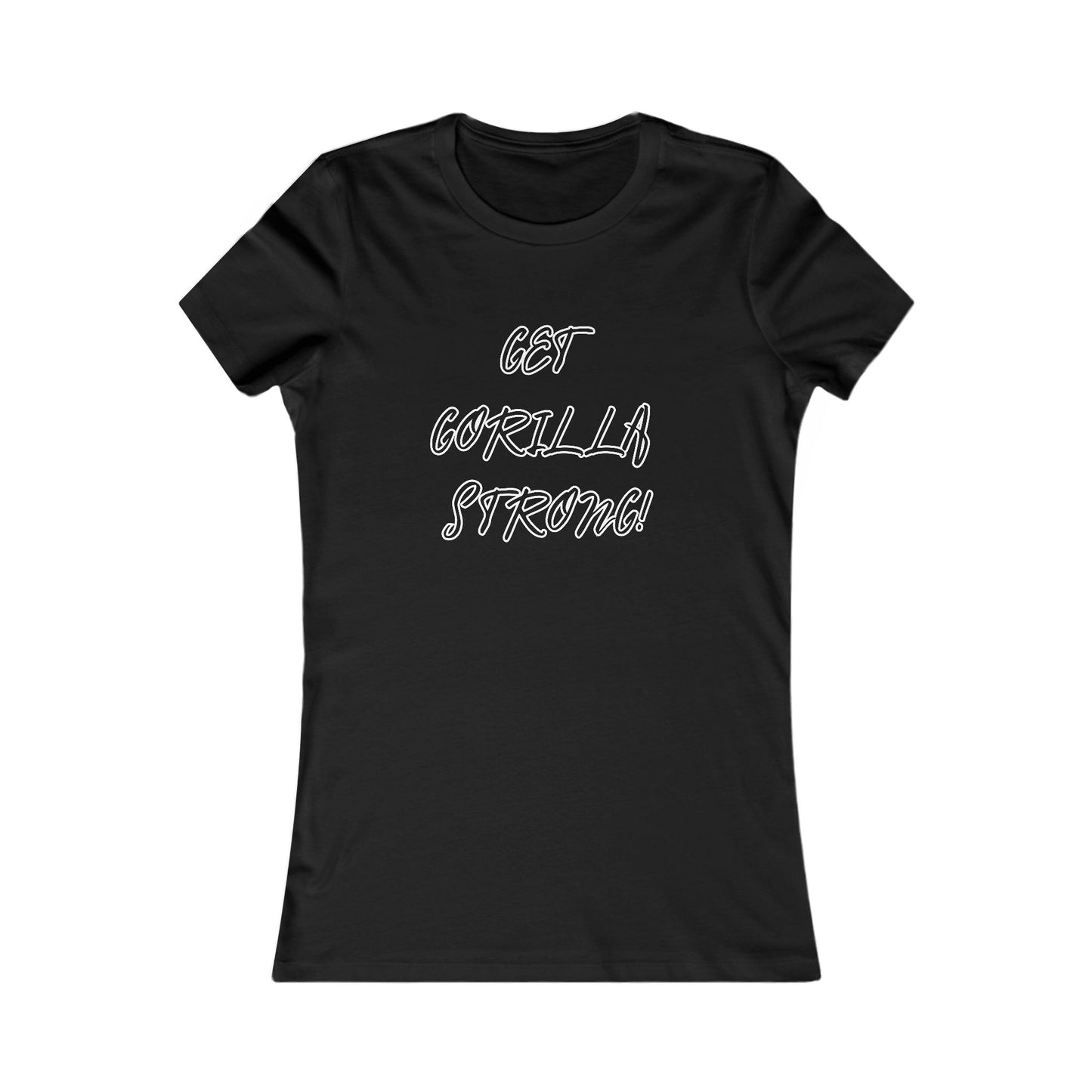 Women's Tee - Get Gorilla Strong!