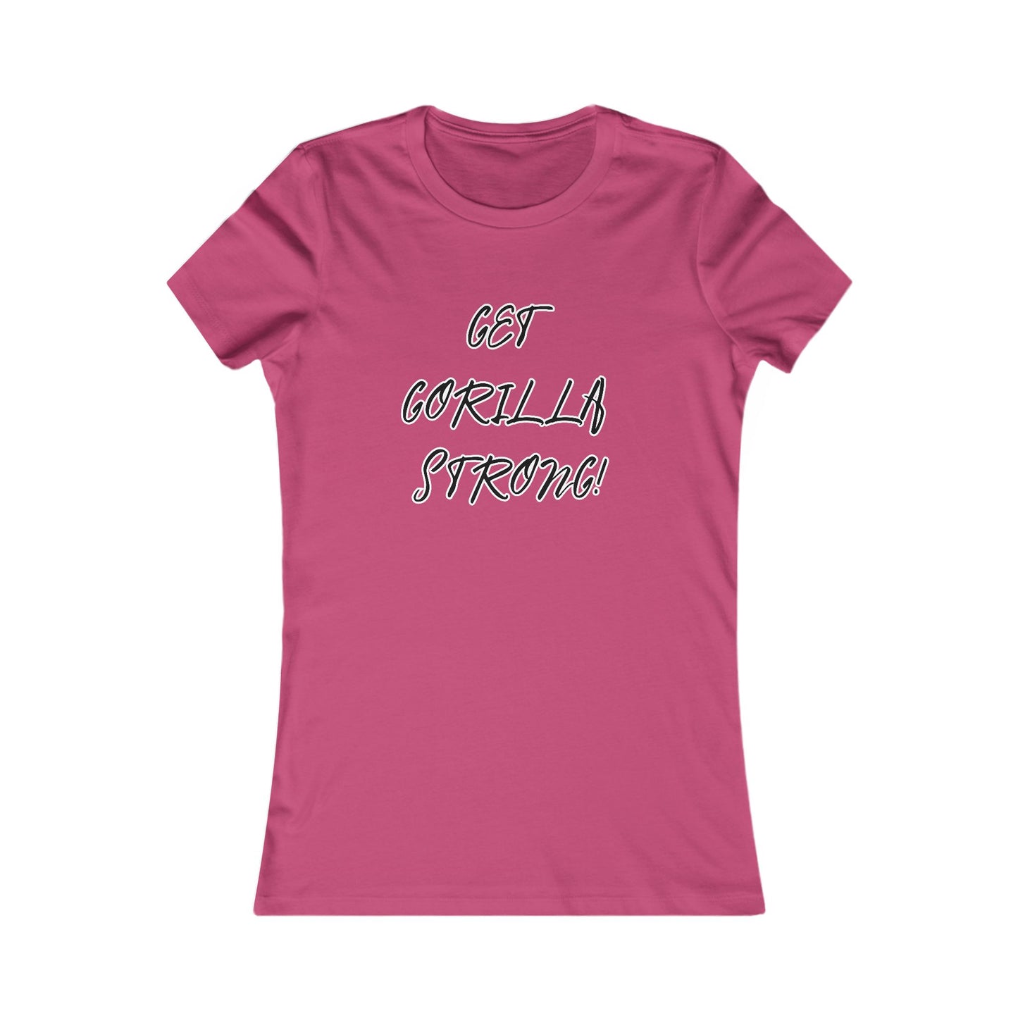 Women's Tee - Get Gorilla Strong!