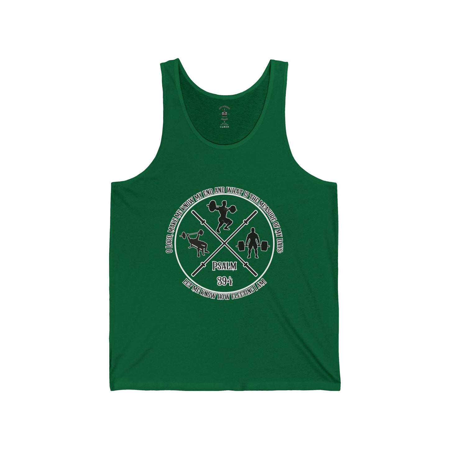 Tank Top | Unisex | Psalm 39:4