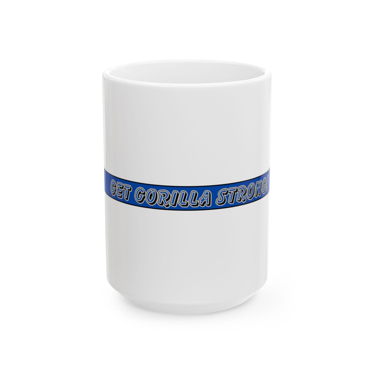 Thin Blue Line Mug - Get Gorilla Strong