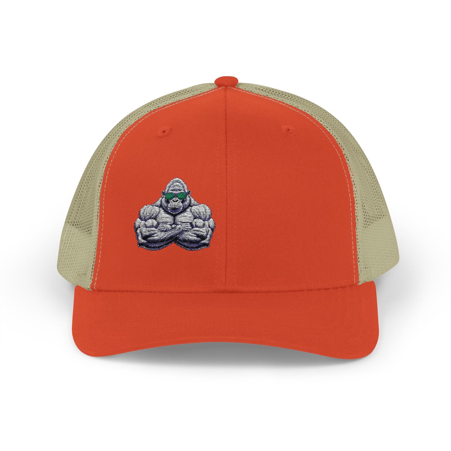 Embroidered Snapback Trucker Cap