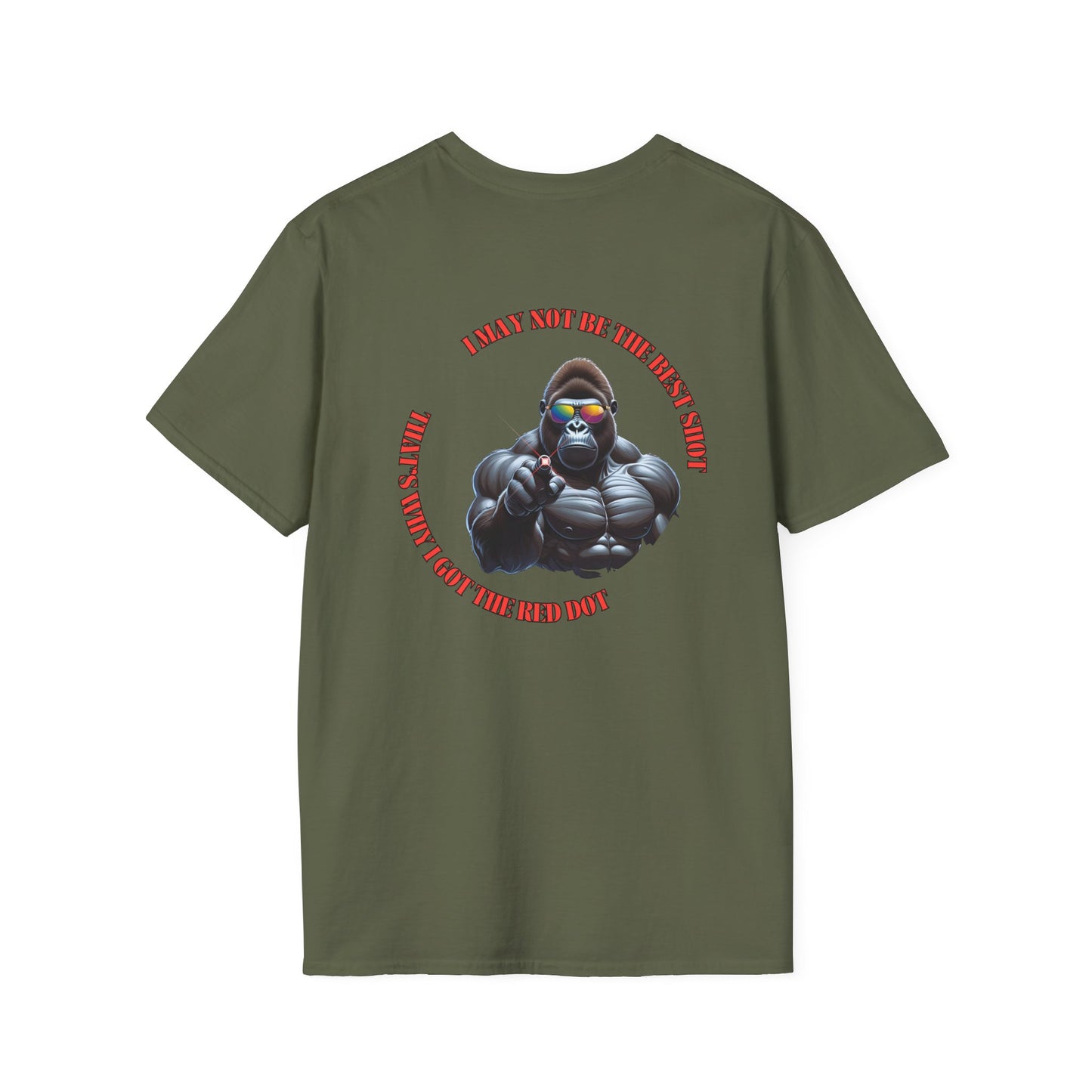 Laser Pointer T-Shirt - Funny - I May Not Be the Best Shot...