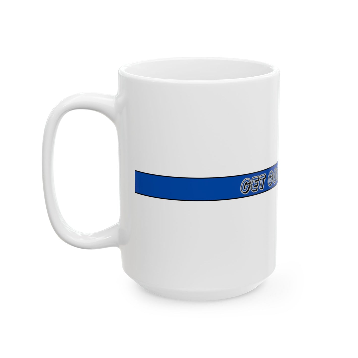 Thin Blue Line Mug - Get Gorilla Strong