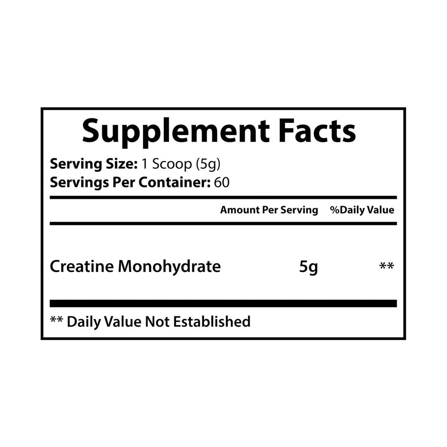 Creatine Monohydrate - Supplement - (300g, 10.58oz)