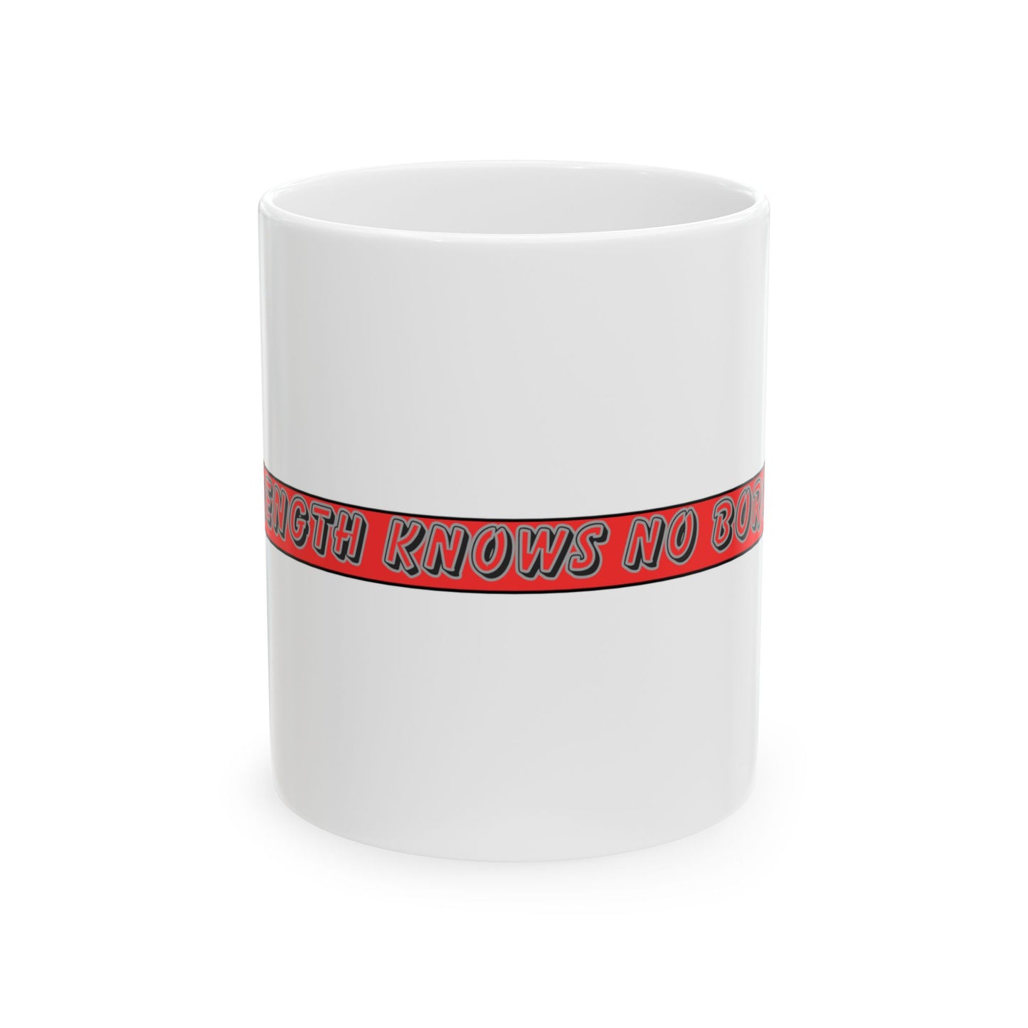 Thin Red Line Mug - Strength Knows No Borders