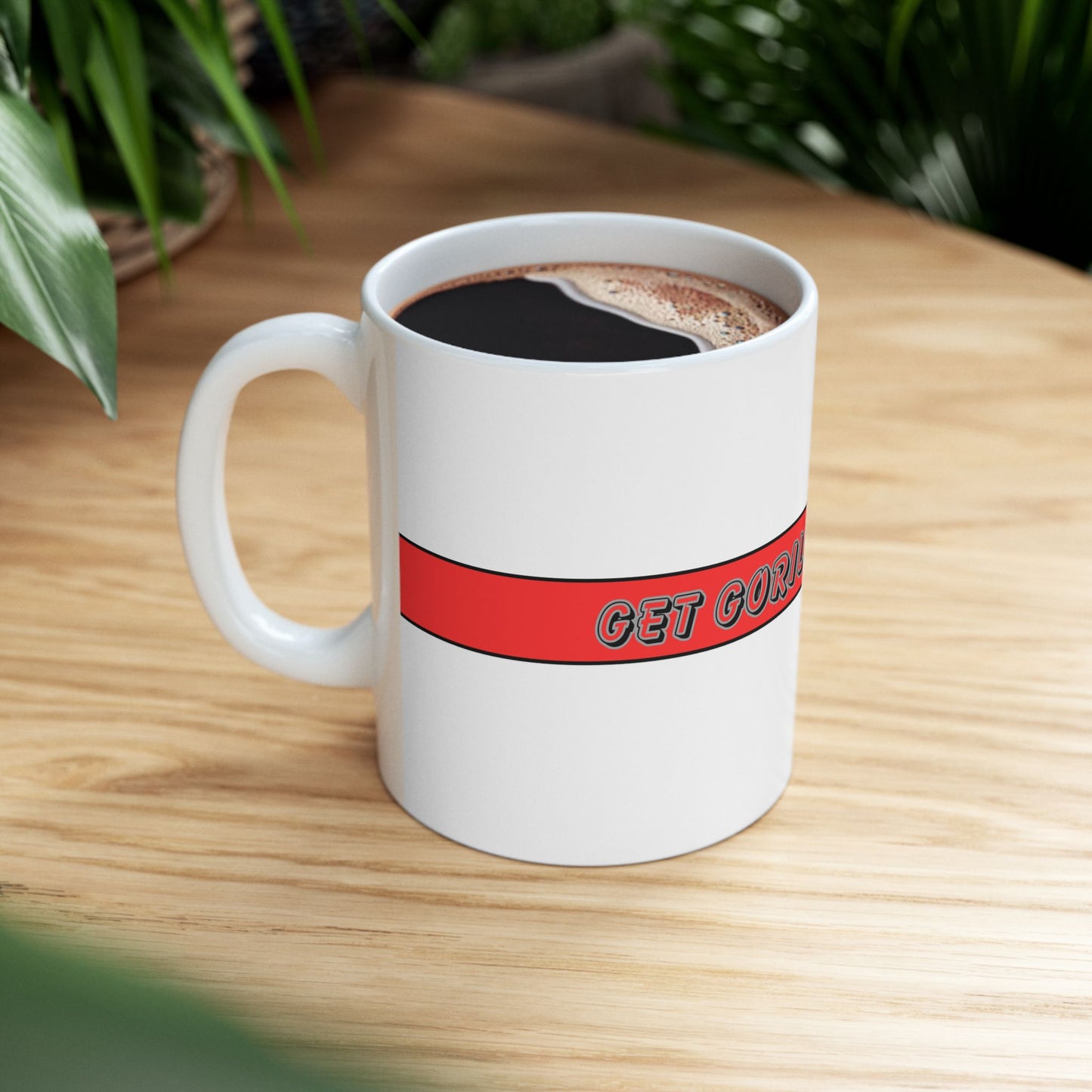 Thin Red Line Mug - Get Gorilla Strong