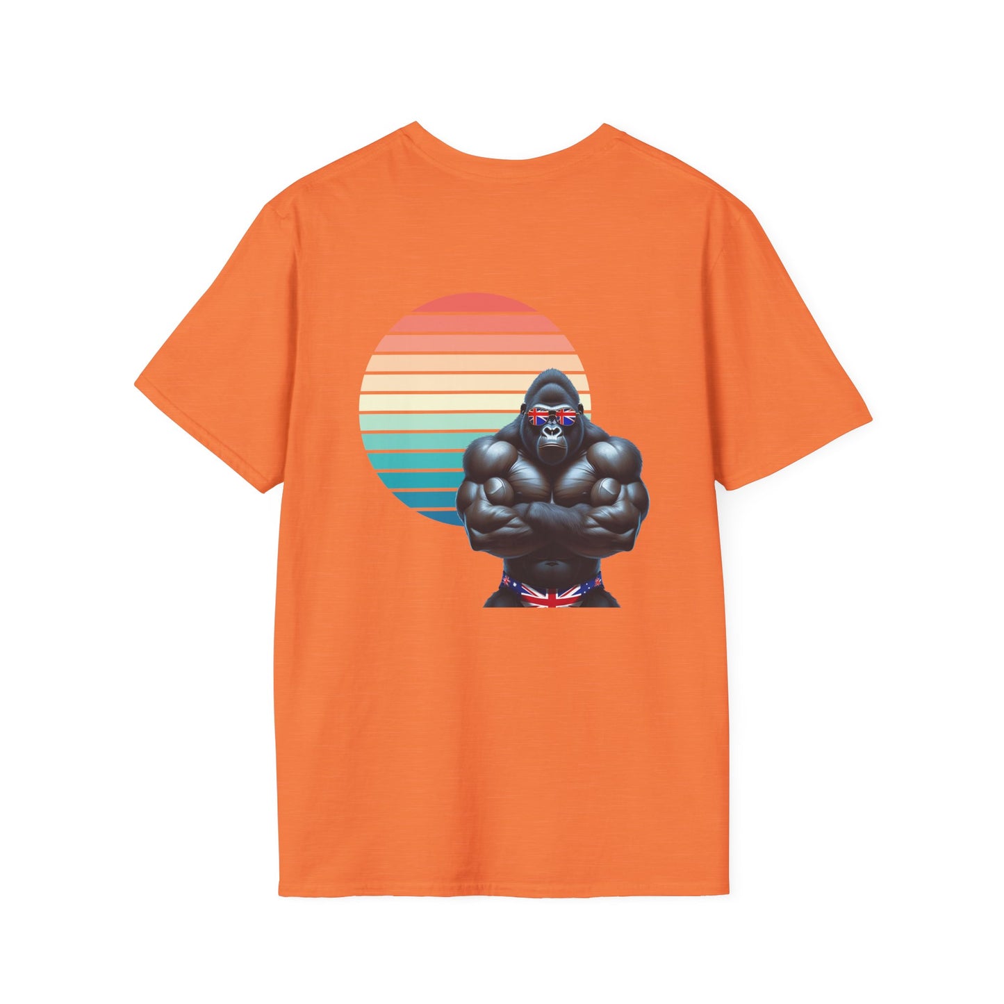 80's-Inspired Retro Graphic Tee - Australian Flag