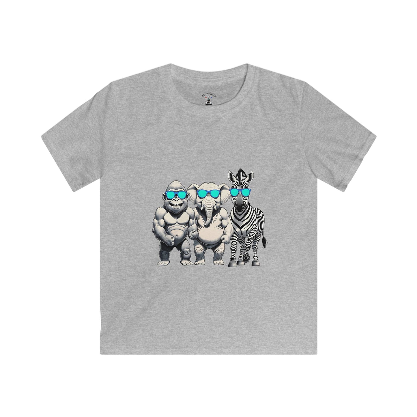 Animal Friends Kids Tee for Boys and Girls