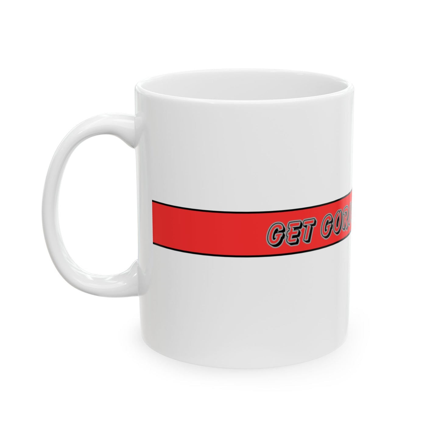 Thin Red Line Mug - Get Gorilla Strong