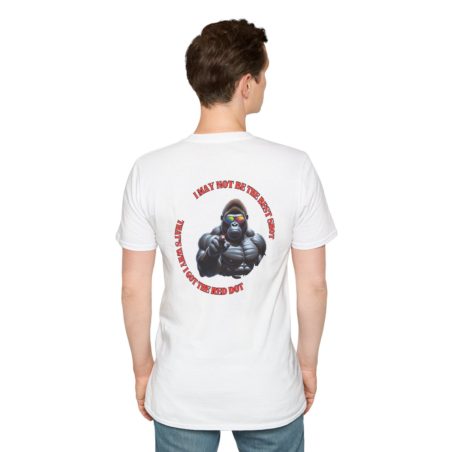 Laser Pointer T-Shirt - Funny - I May Not Be the Best Shot...
