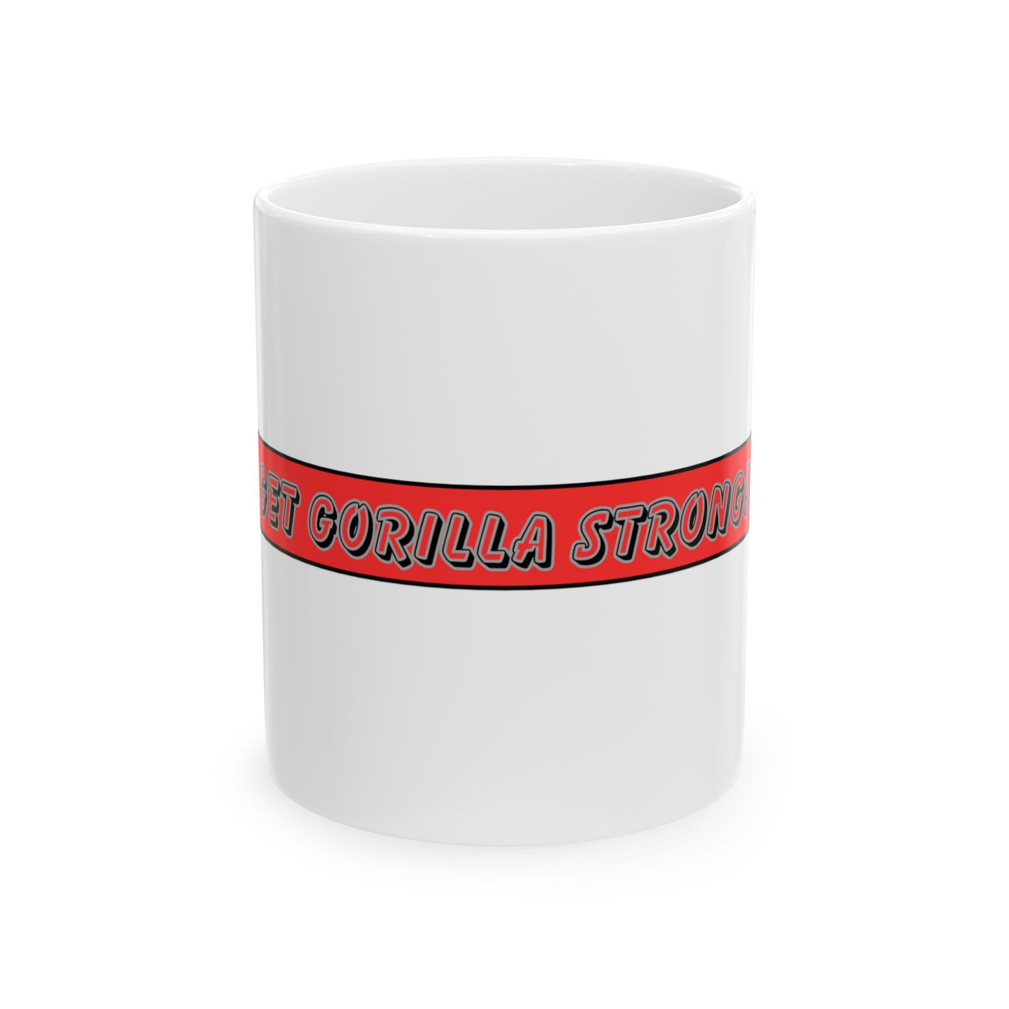 Thin Red Line Mug - Get Gorilla Strong