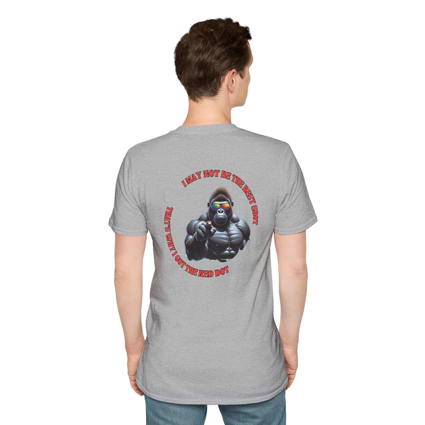 Laser Pointer T-Shirt - Funny - I May Not Be the Best Shot...