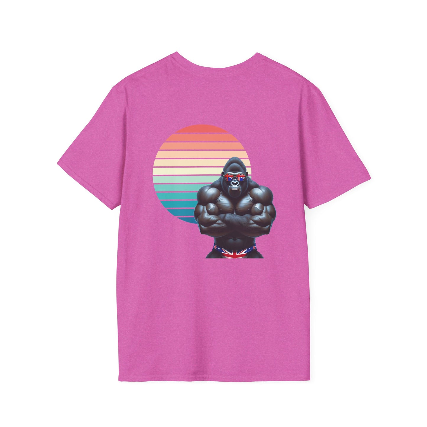 80's-Inspired Retro Graphic Tee - Australian Flag