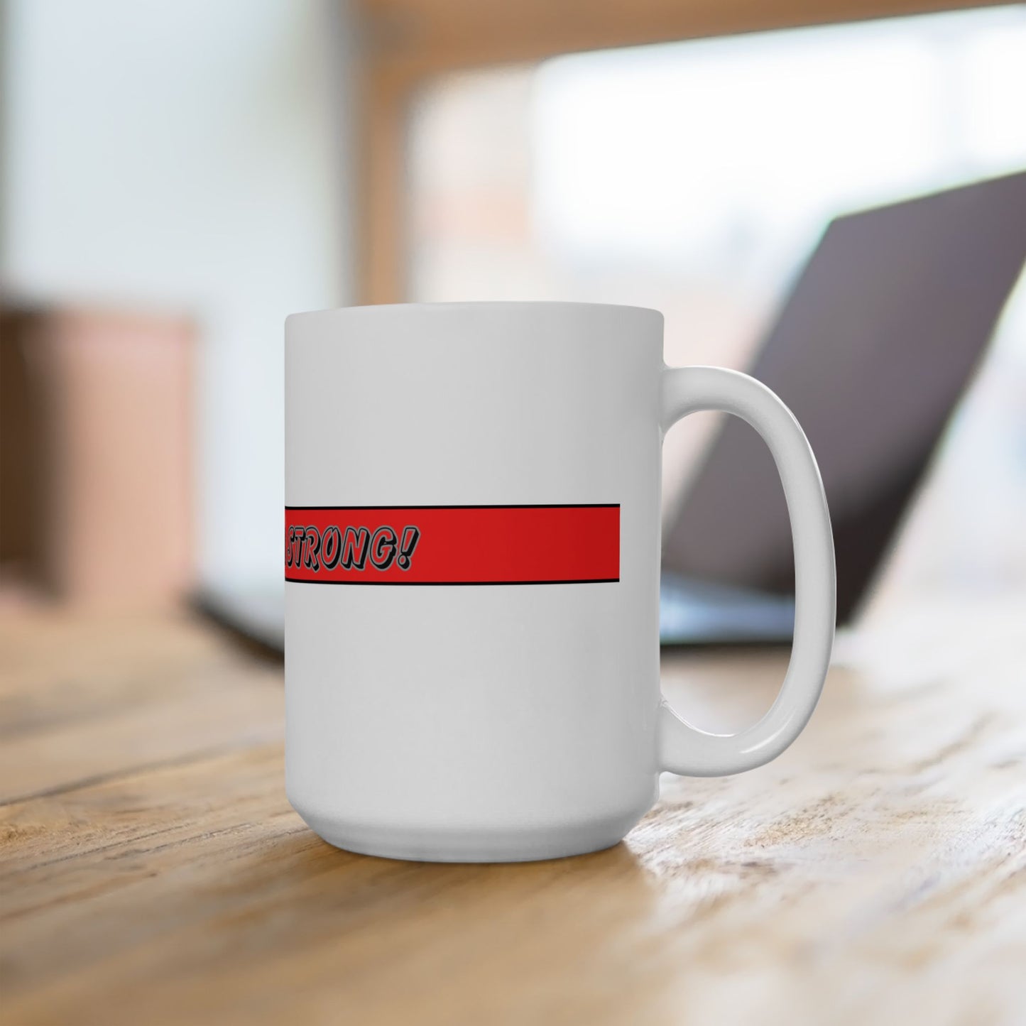 Thin Red Line Mug - Get Gorilla Strong