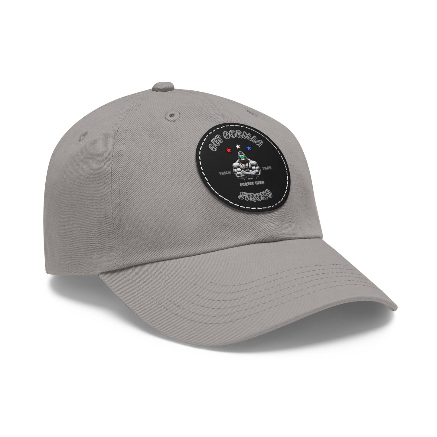 Stylish Dad Hat with Leather Patch