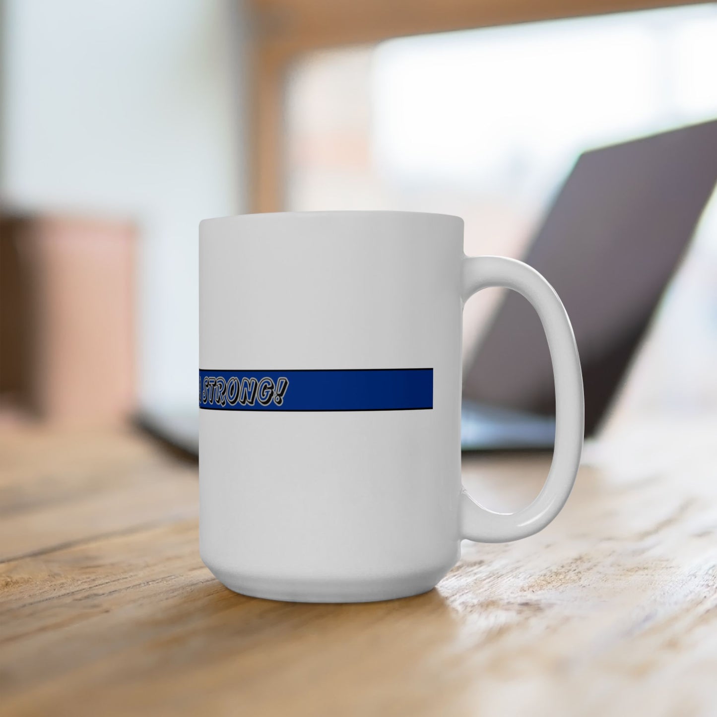 Thin Blue Line Mug - Get Gorilla Strong
