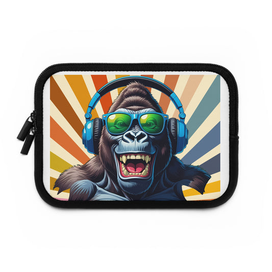 Music Makes Me Happy Laptop Sleeve