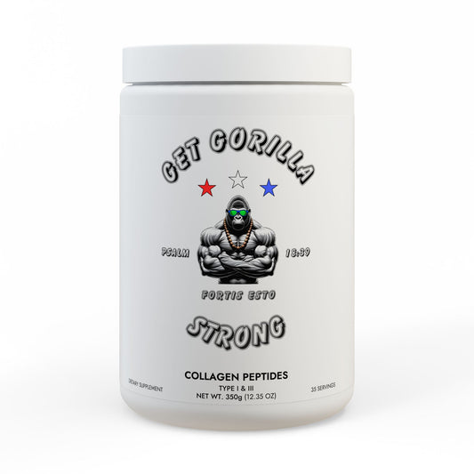 Collagen Peptides Type I & III Supplement (350g, 12.3oz)