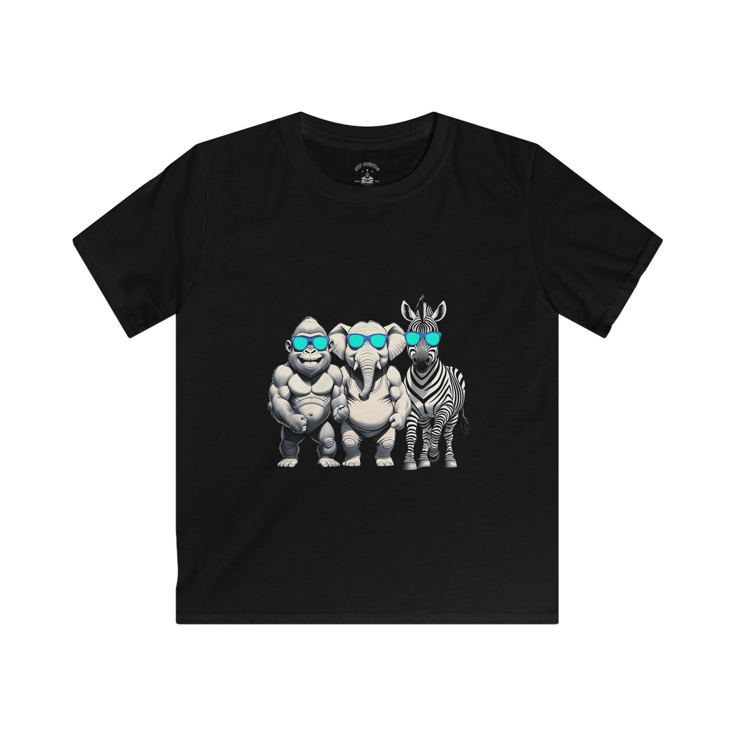 Animal Friends Kids Tee for Boys and Girls