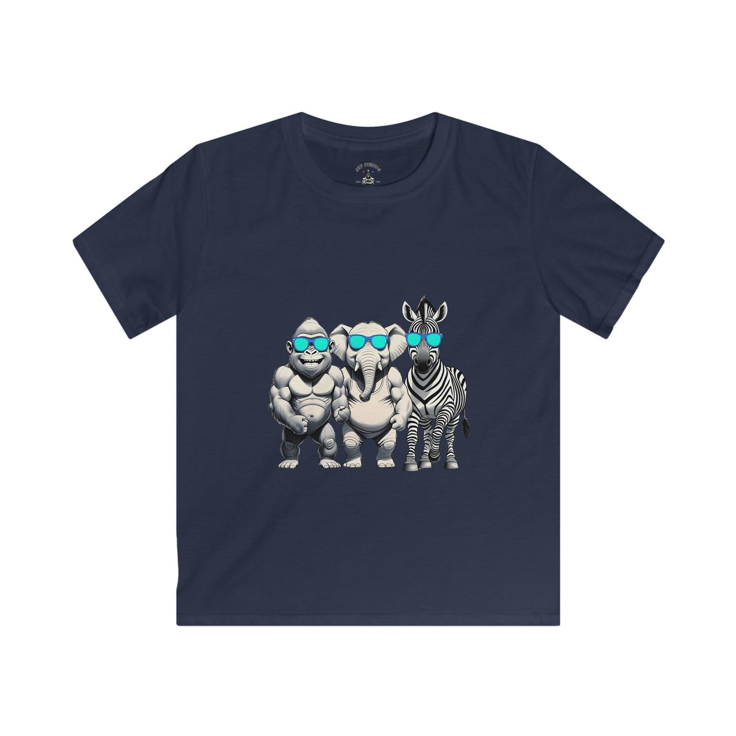 Animal Friends Kids Tee for Boys and Girls