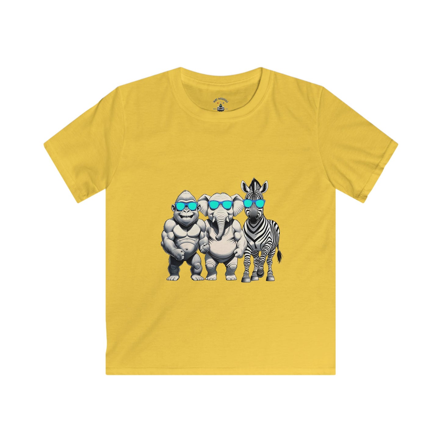 Animal Friends Kids Tee for Boys and Girls