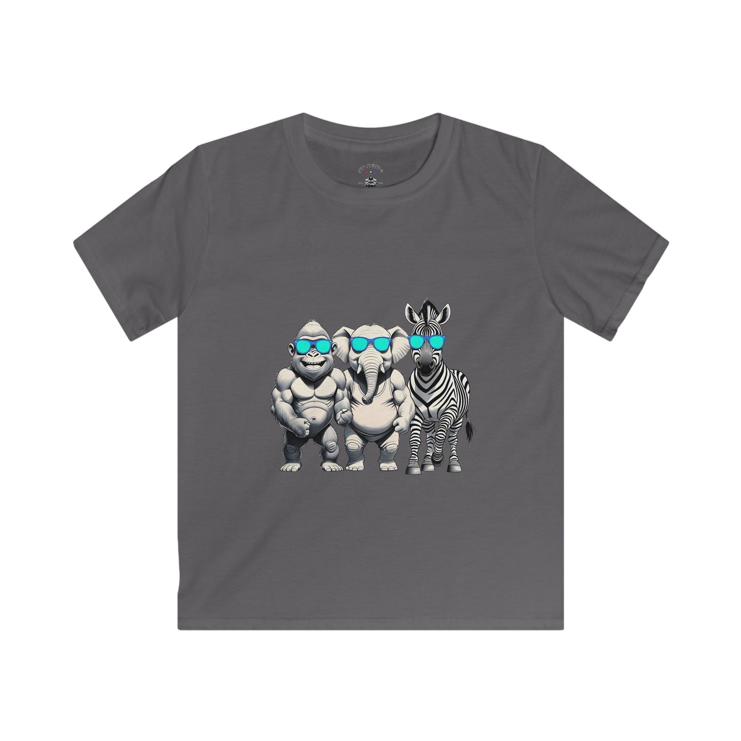 Animal Friends Kids Tee for Boys and Girls