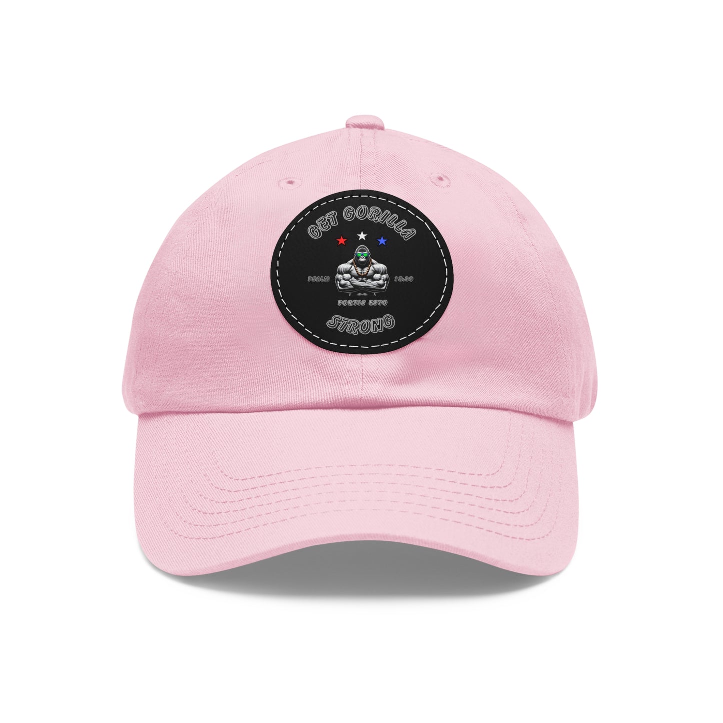 Stylish Dad Hat with Leather Patch