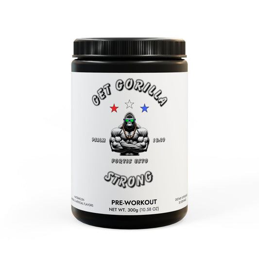 Pre-Workout Supplement - Watermelon Flavor - (300g, 10.58oz)