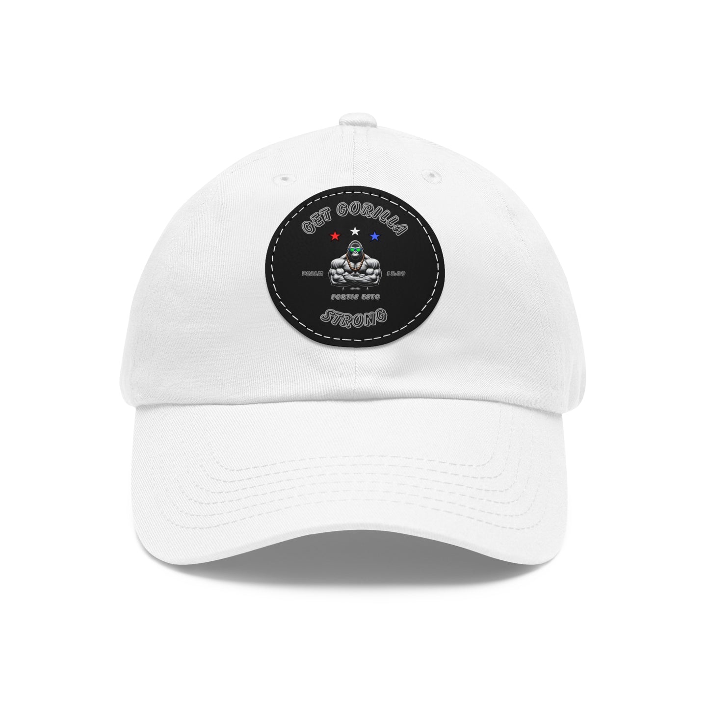 Stylish Dad Hat with Leather Patch