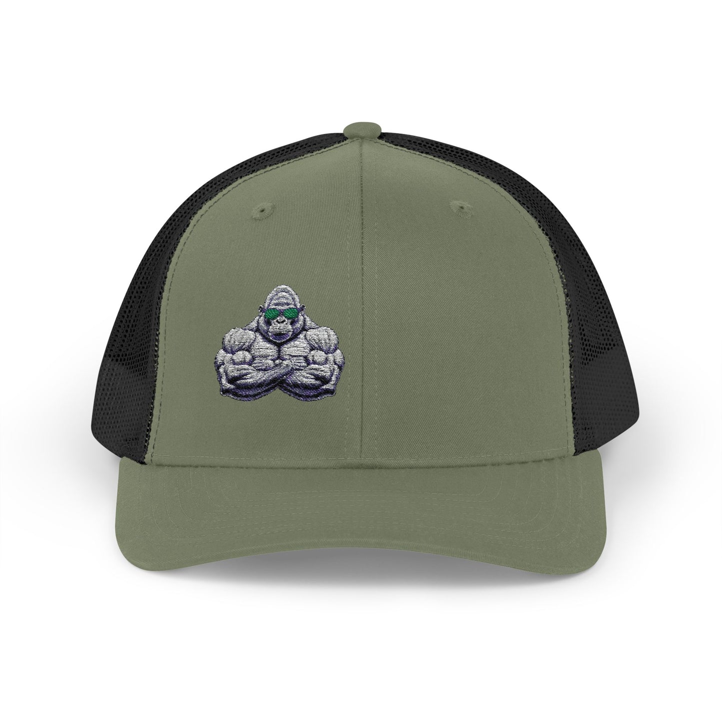 Embroidered Snapback Trucker Cap