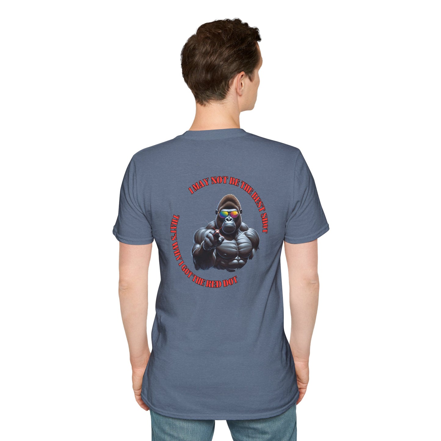 Laser Pointer T-Shirt - Funny - I May Not Be the Best Shot...