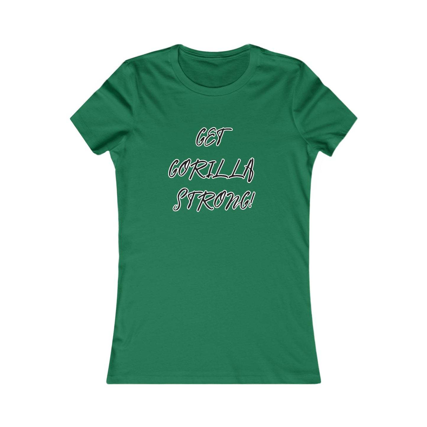 Women's Tee - Get Gorilla Strong!