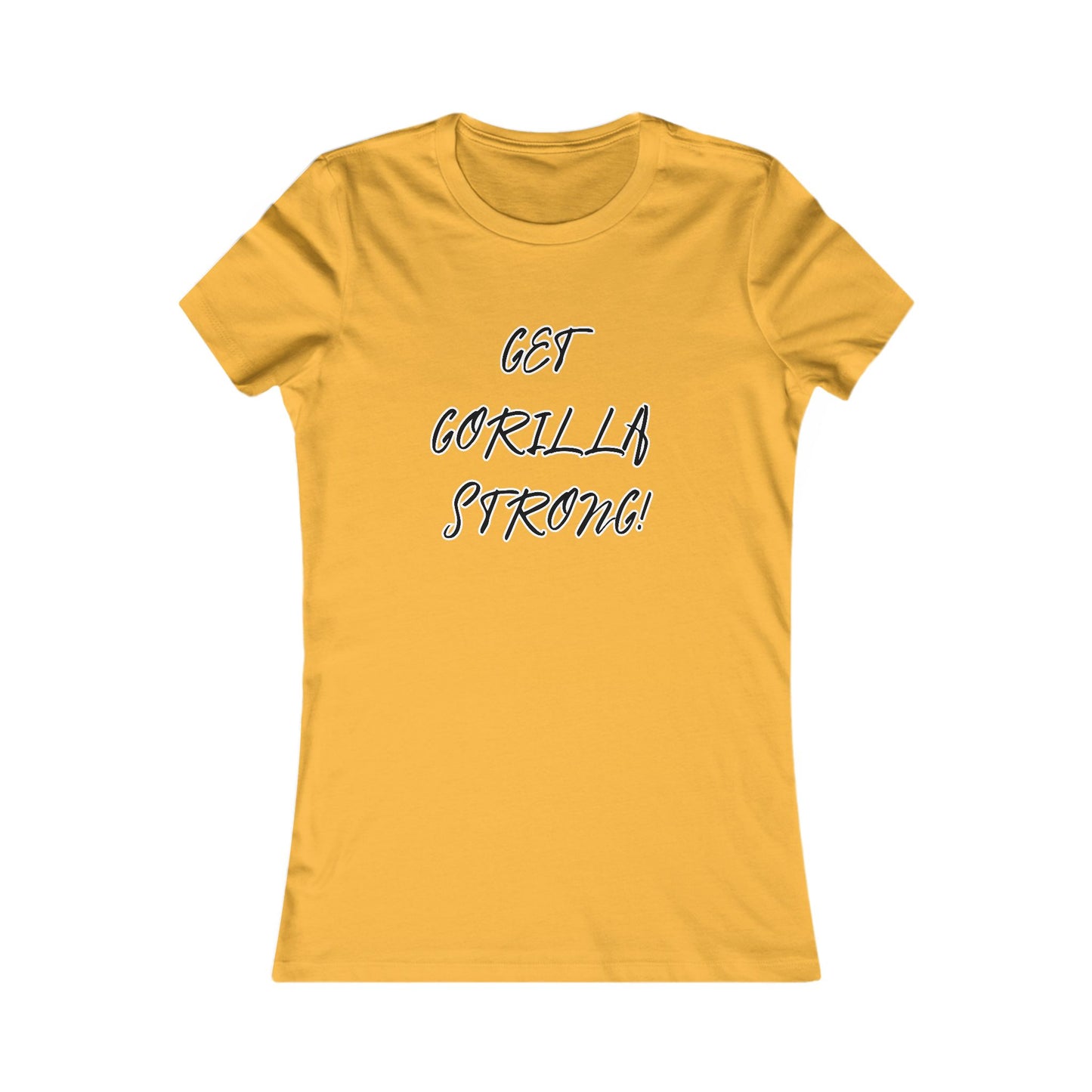 Women's Tee - Get Gorilla Strong!