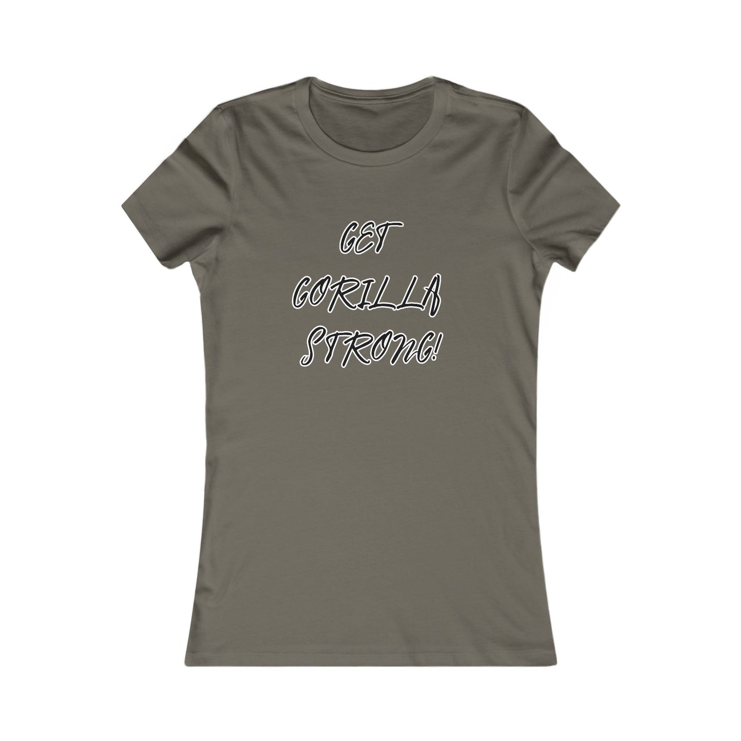 Women's Tee - Get Gorilla Strong!