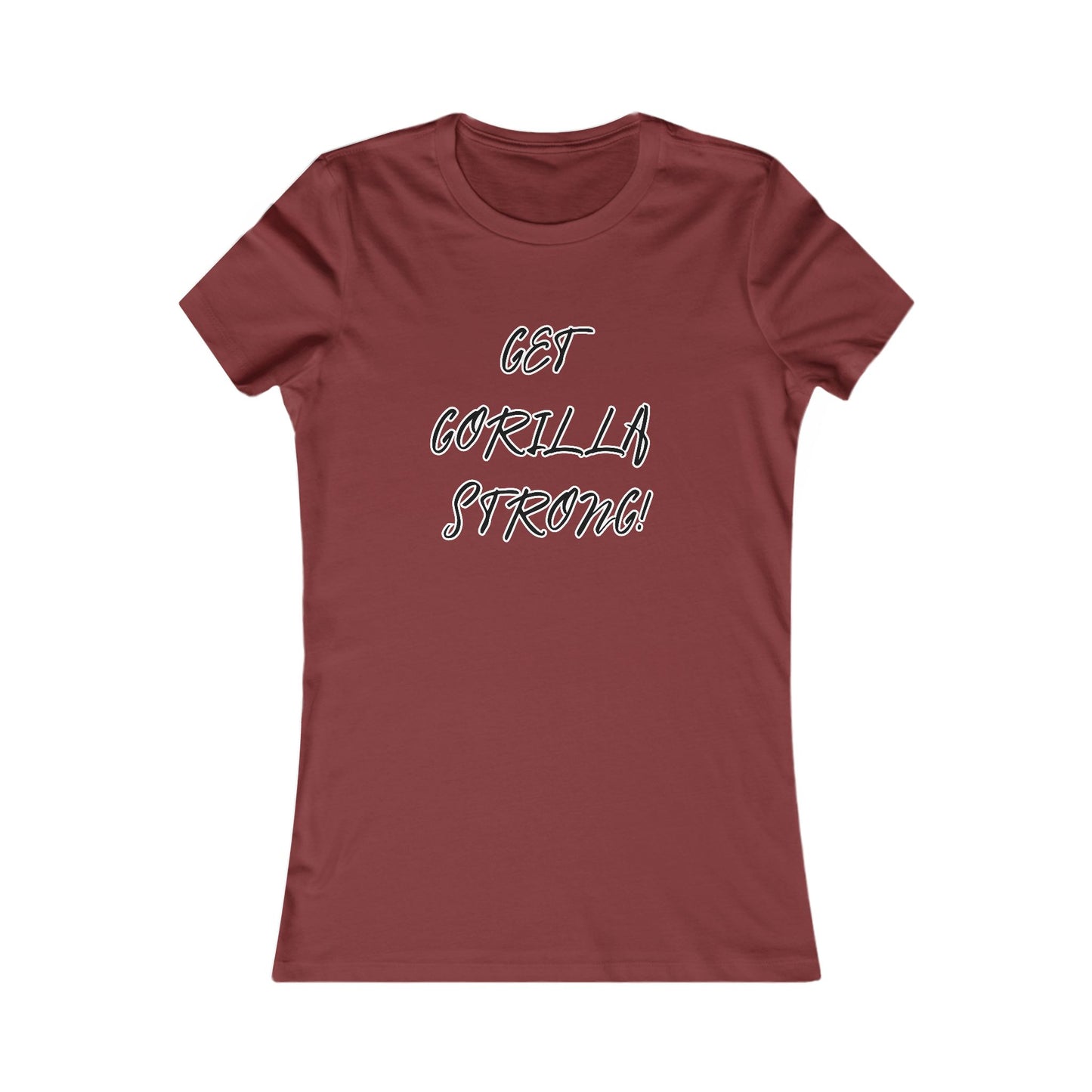 Women's Tee - Get Gorilla Strong!