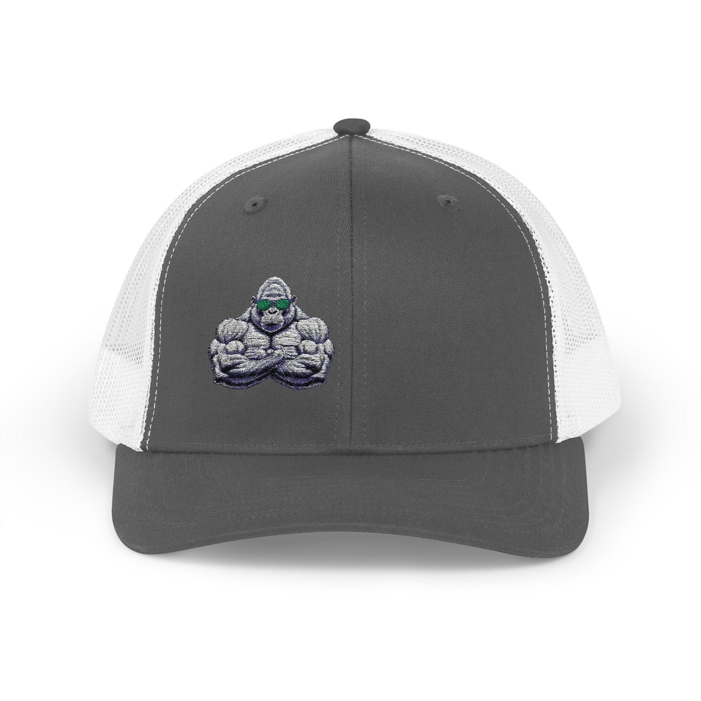 Embroidered Snapback Trucker Cap